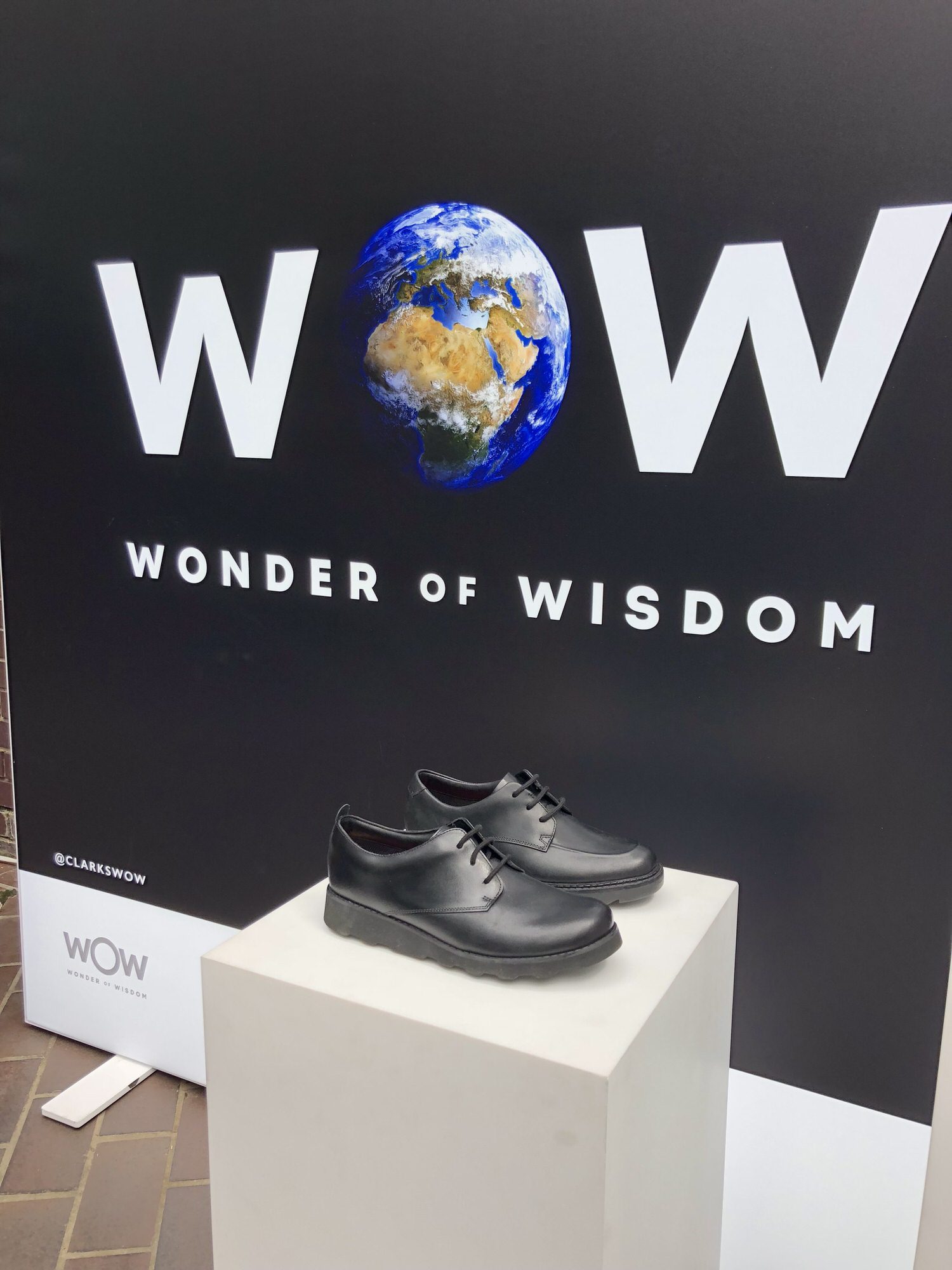 Clarks AW18 Wonder of Wisdom launch #WonderofWisdom @ClarksWOW