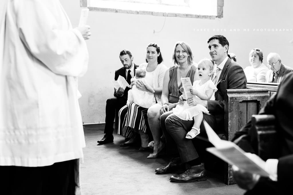 kent christening photography during the service by photographer nina callow 3B&ME photography kent