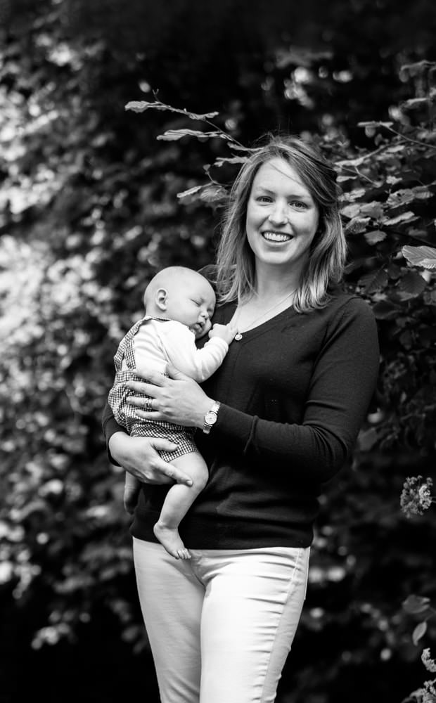 outdoor newborn photoshoot in Shoreham Kent